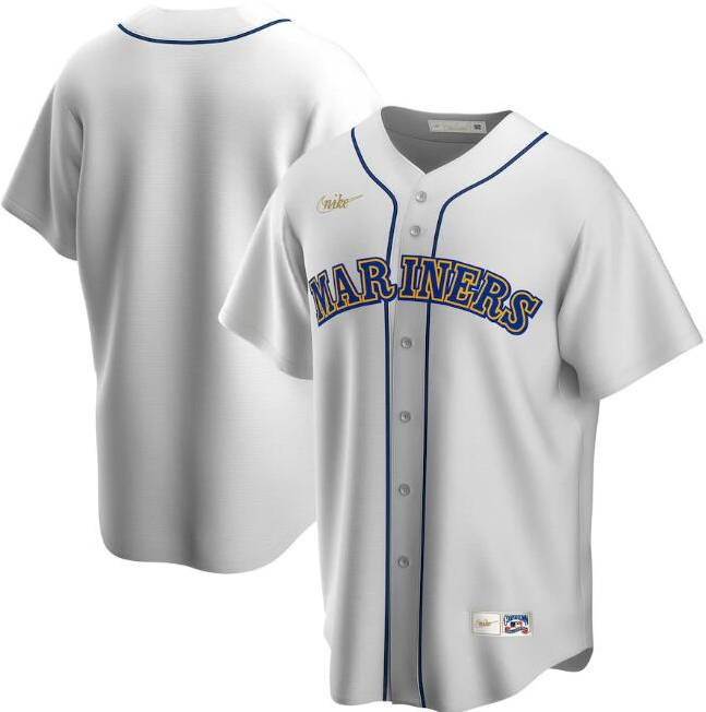Seattle Mariners Grey Cool Stitched Jersey