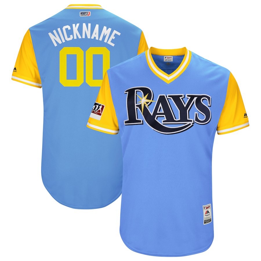 Tampa Bay Rays 2018 Players' Weekend Flex Base Pick-A-Player Roster Jersey