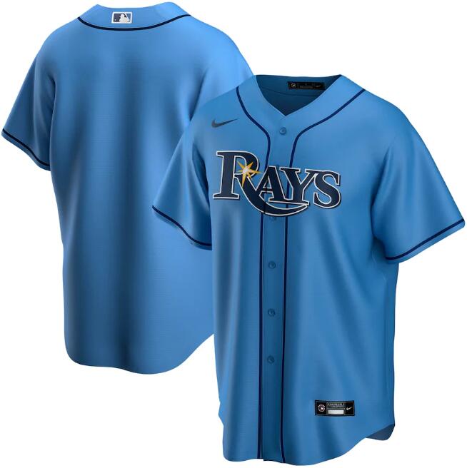Tampa Bay Rays Blue Cool Base Stitched Jersey