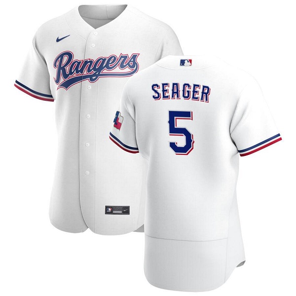 Texas Rangers #5 Corey Seager Flex Base Stitched Jersey