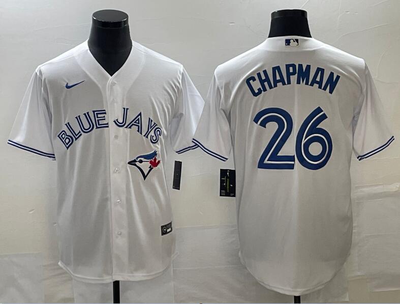 Toronto Blue Jays #26 Matt Chapman White Cool Base Stitched Jersey