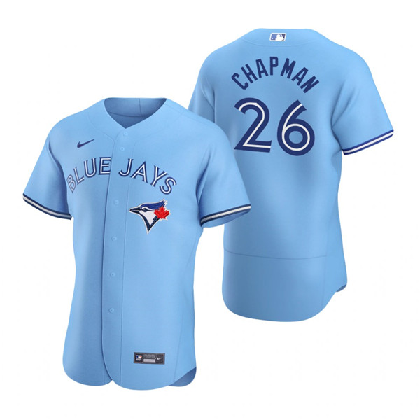 Toronto Blue Jays #26 Matt Chapman Blue Flex Base Stitched Baseball Jersey