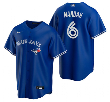 Toronto Blue Jays #6 Alek Manoah Royal Cool Base Stitched Jersey