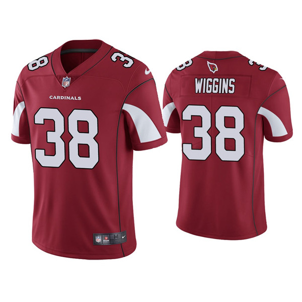 Arizona Cardinals #38 James Wiggins Red Vapor Untouchable Limited Stitched Jersey