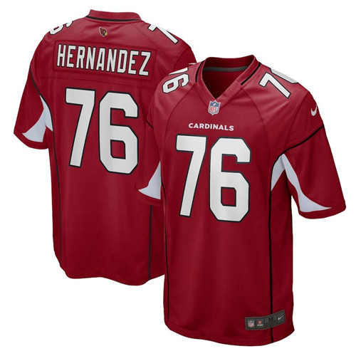 Arizona Cardinals #76 Will Hernandez Red Limited Stitched Jersey