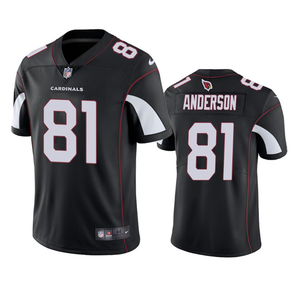 Arizona Cardinals #81 Robbie Anderson Black Vapor Untouchable Stitched Football Jersey
