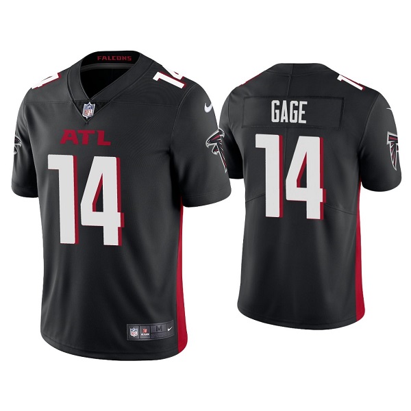 Atlanta Falcons #14 Russell Gage Black Vapor Untouchable Limited Stitched Jersey