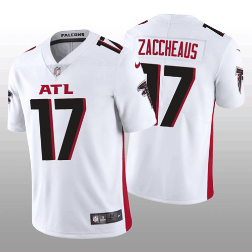 Atlanta Falcons #17 Olamide Zaccheaus White Vapor Untouchable Stitched Football Jersey