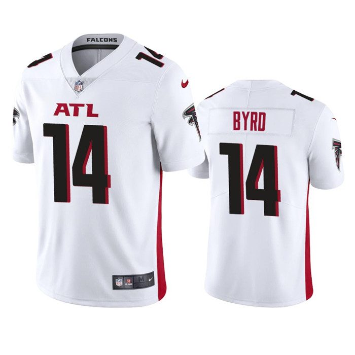 Atlanta Falcons #14 Damiere Byrd White Vapor Untouchable Stitched Football Jersey
