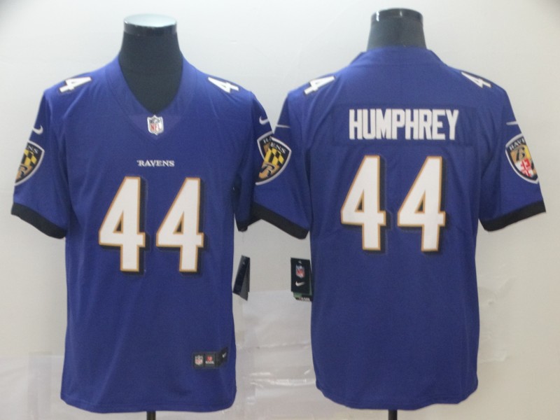 Baltimore Ravens #44 Marlon Humphrey Purple Vapor Untouchable Limited Jersey