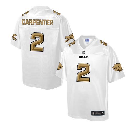 Bills #2 Dan Carpenter White Pro Line Fashion Game Nike Jersey