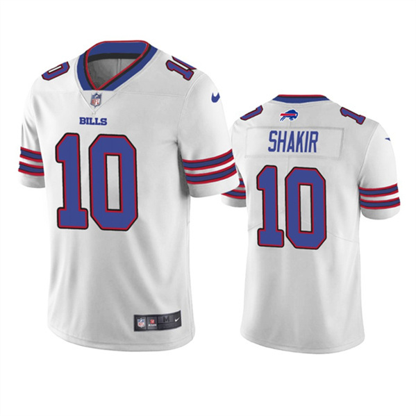 Buffalo Bills #10 Khalil Shakir White Vapor Untouchable Limited Stitched Jersey