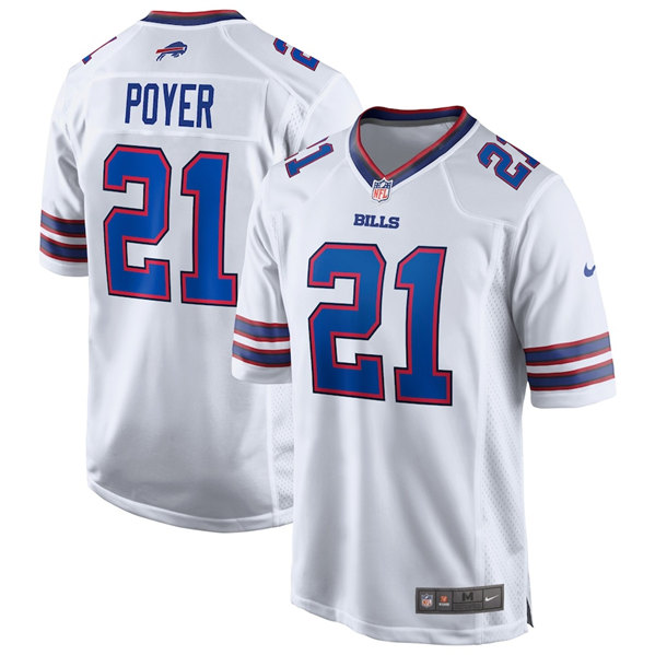 Buffalo Bills #21 Jordan Poyer White Stitched Game Jersey
