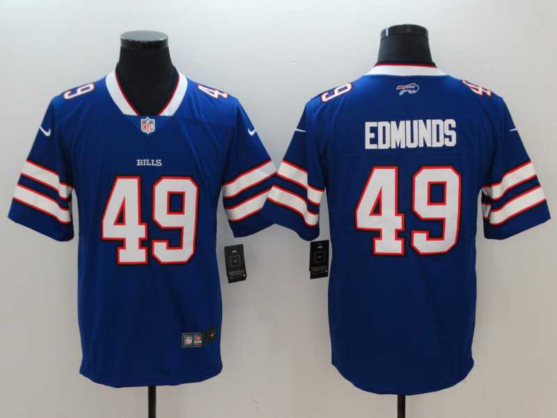 Buffalo Bills #49 Tremaine Edmunds Blue Vapor Untouchable Limited Stitched Jersey