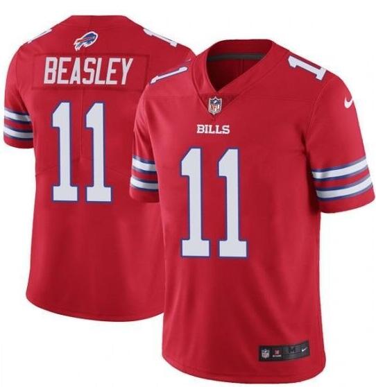 Buffalo Bills #11 Cole Beasley Red Vapor Untouchable Limited Stitched Jersey