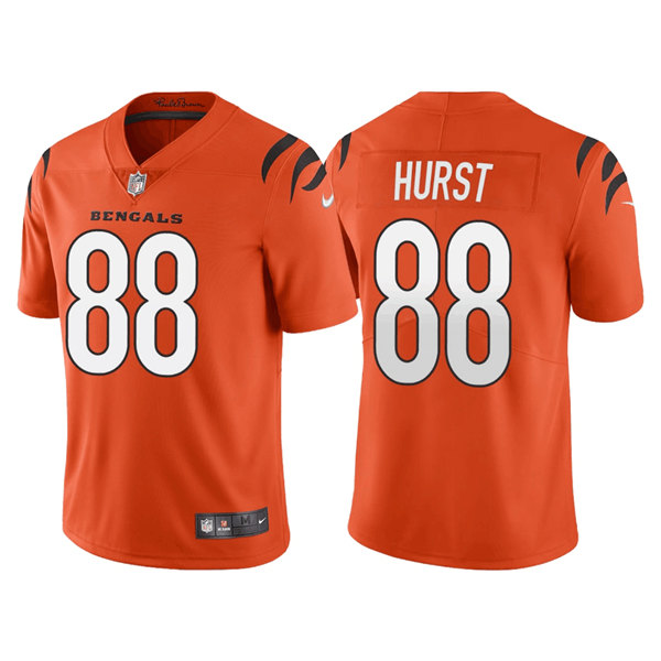 Cincinnati Bengals #88 Hayden Hurst Orange Vapor Untouchable Limited Stitched Jersey