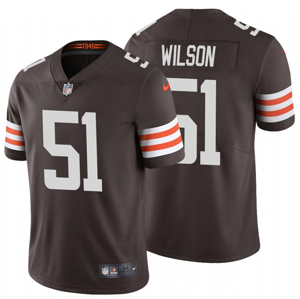 Cleveland Browns #51 Mack Wilson 2020 New Brown Vapor Untouchable Limited Stitched Jersey