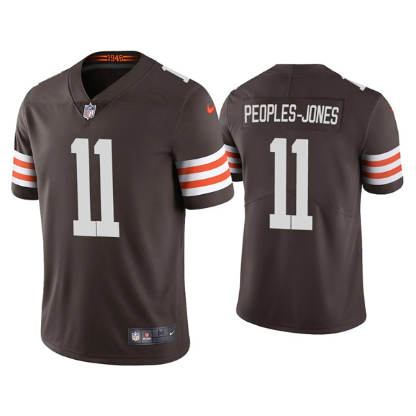 Cleveland Browns #11 Donovan Peoples-Jones New Brown Vapor Untouchable Limited Stitched Jersey