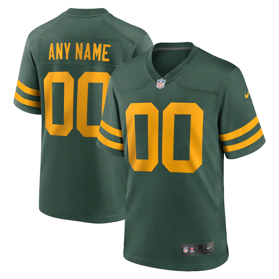 Green Bay Packers Customized 2021 Green Legend Stitched Football Jersey