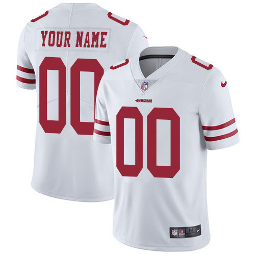 San Francisco 49ers White Rush Vapor Untouchable Limited Stitched NFL Jersey