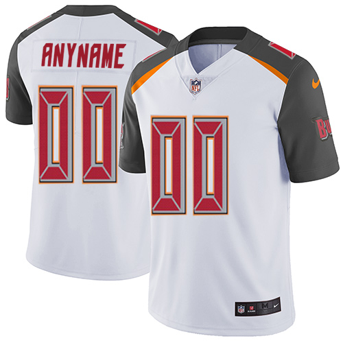 Tampa Bay Buccaneers Customized White Vapor Untouchable Limited Stitched NFL Jersey