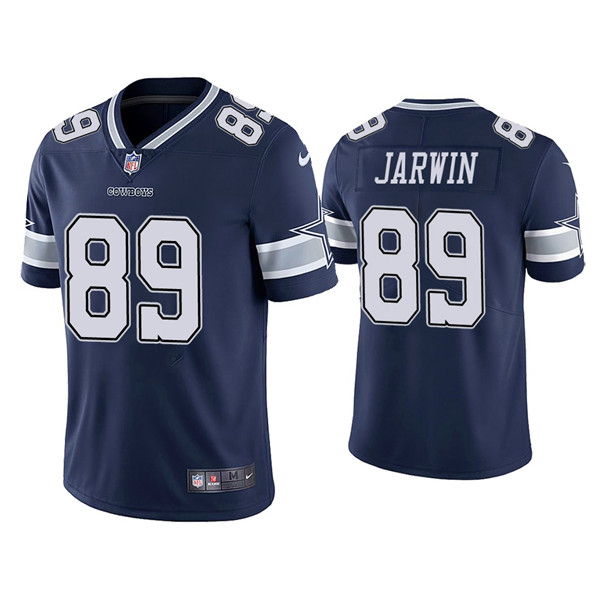 Dallas Cowboys #89 Blake Jarwin Navy Vapor Limited Stitched Jersey