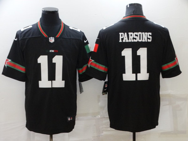 Dallas Cowboys #11 Micah Parsons Black Mexico Stitched Jersey