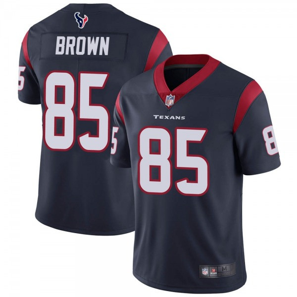 Houston Texans #85 Pharaoh Brown New Navy Vapor Untouchable Limited Stitched Jersey