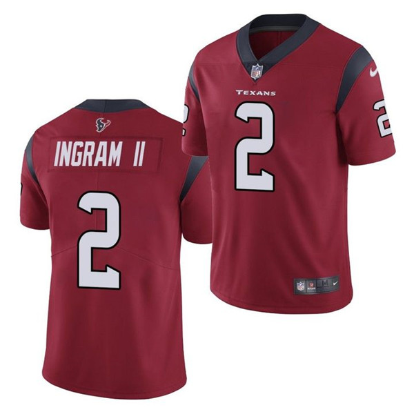 Houston Texans #2 Mark Ingram II Red Vapor Untouchable Limited Stitched Jersey