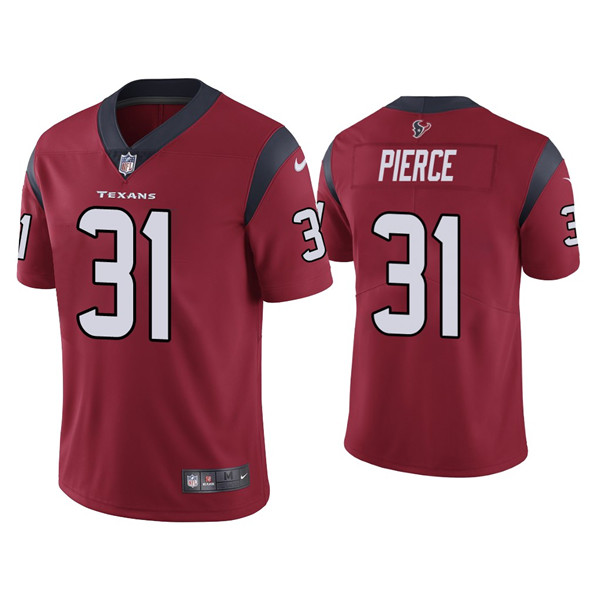 Houston Texans #31 Dameon Pierce Red Vapor Untouchable Limited Stitched Jersey