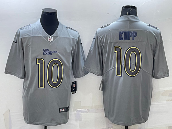 Los Angeles Rams #10 Cooper Kupp Gray Atmosphere Fashion Stitched Jersey