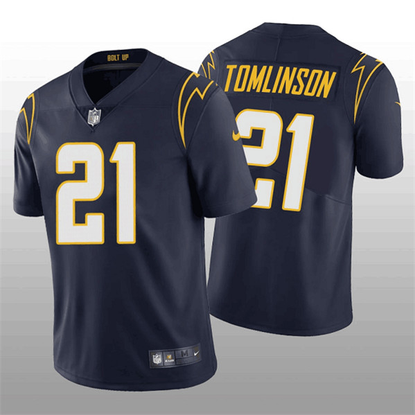 Los Angeles Chargers #21 LaDainian Tomlinson Navy Vapor Untouchable Limited Stitched Jersey