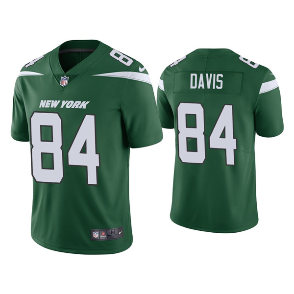 New York Jets #84 Corey Davis 2021 Green Vapor Untouchable Limited Stitched Jersey