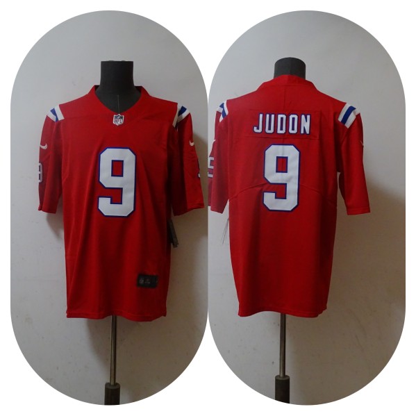 New England Patriots #9 Matt Judon Red Vapor Untouchable Limited Stitched Jersey