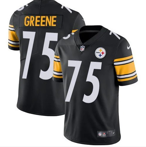Pittsburgh Steelers #75 Joe Greene Black Vapor Untouchable Limited Stitched Jersey