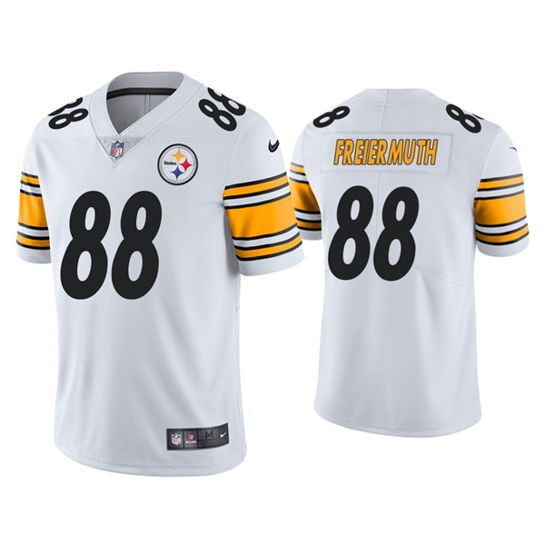 Pittsburgh Steelers #88 Pat Freiermuth White Vapor Untouchable Limited Stitched Jersey