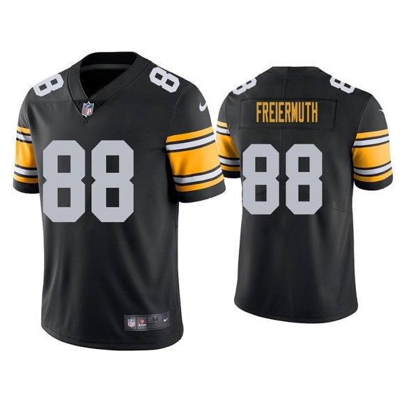Pittsburgh Steelers #88 Pat Freiermuth Black Vapor Untouchable Limited Stitched Jersey