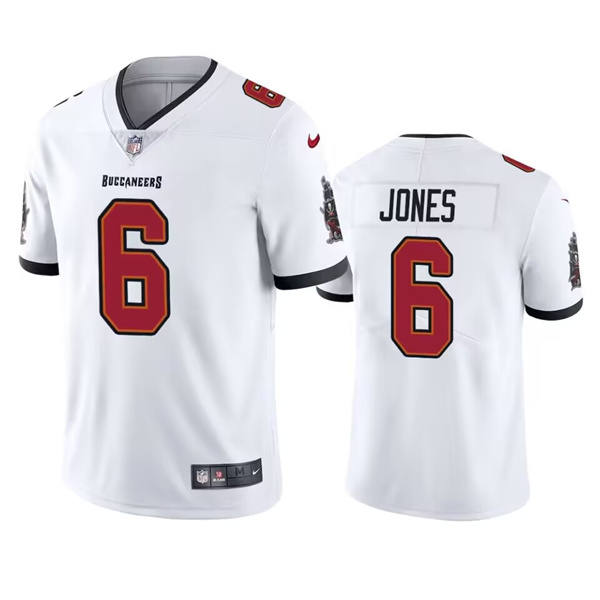 Tampa Bay Buccaneers #6 Julio Jones White Vapor Untouchable Limited Stitched Jersey