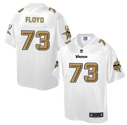 Vikings #73 Sharrif Floyd White Pro Line Fashion Game Nike Jersey