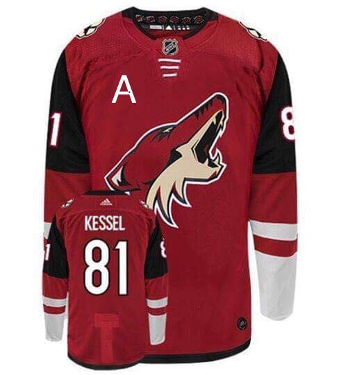 Arizona Coyotes #81 Phil Kessel Stitched Jersey