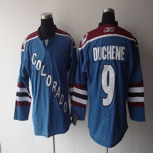 Avalanche #9 Matt Duchene Stitched Blue Third Jersey