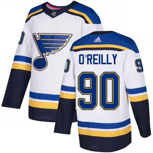 St. Louis Blues #90 Ryan O Reilly White Stitched Jersey