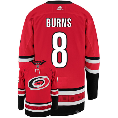 Carolina Hurricanes #8 Brent Burns Red Stitched Jersey