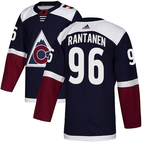 Colorado Avalanche #96 Mikko Rantanen Navy Blue Stitched Jersey