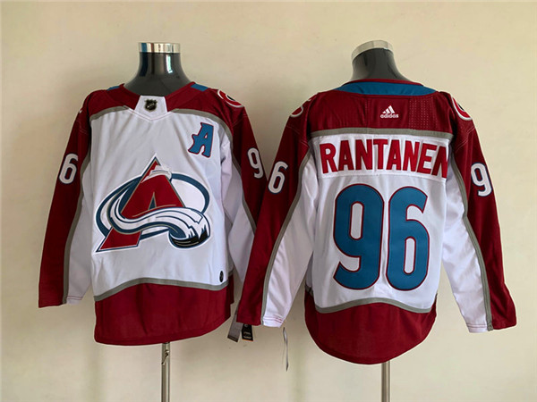 Colorado Avalanche #96 Mikko Rantanen White Stitched Jersey