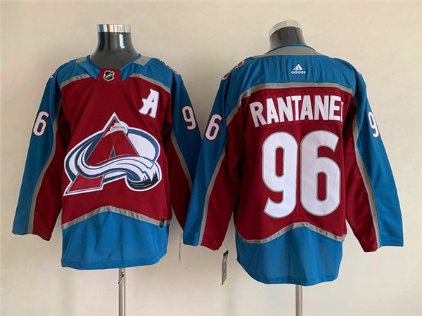 Colorado Avalanche #96 Mikko Rantanen Burgundy Stitched Jersey