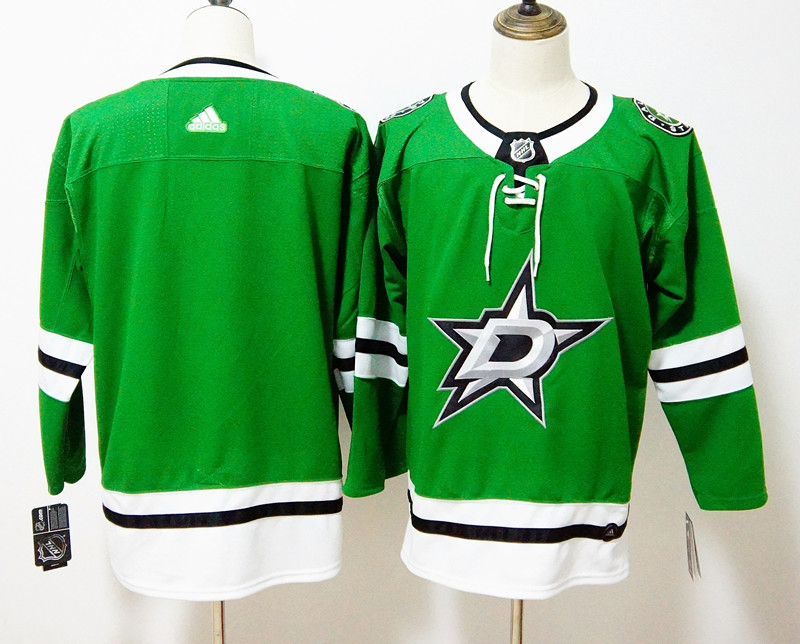 Dallas Stars Green Stitched Adidas Jersey