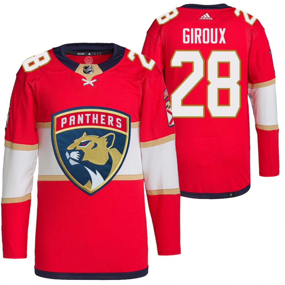 Florida Panthers #28 Claude Giroux Red Stitched Jersey