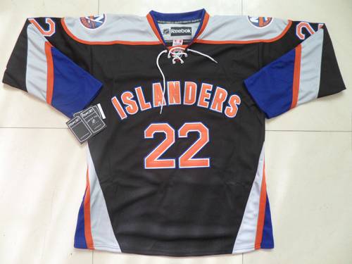 Islanders #22 Mike Bossy Black Third Stitched Jersey