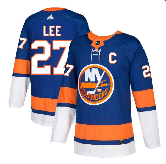 New York Islanders #27 Anders Lee Royal Stitched Jersey